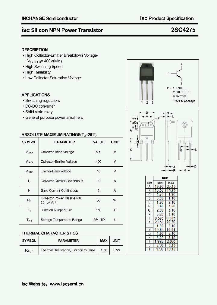 2SC4275_8303441.PDF Datasheet