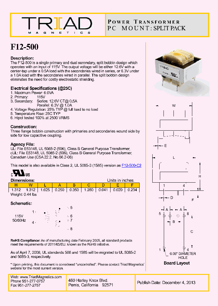 F12-500_8305081.PDF Datasheet