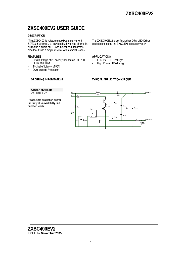 ZXSC400EV2_8313925.PDF Datasheet