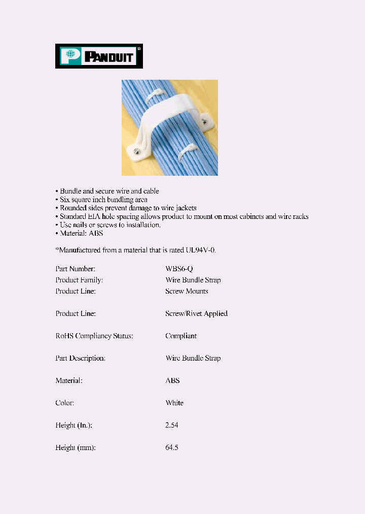 WBS6-Q_8314755.PDF Datasheet