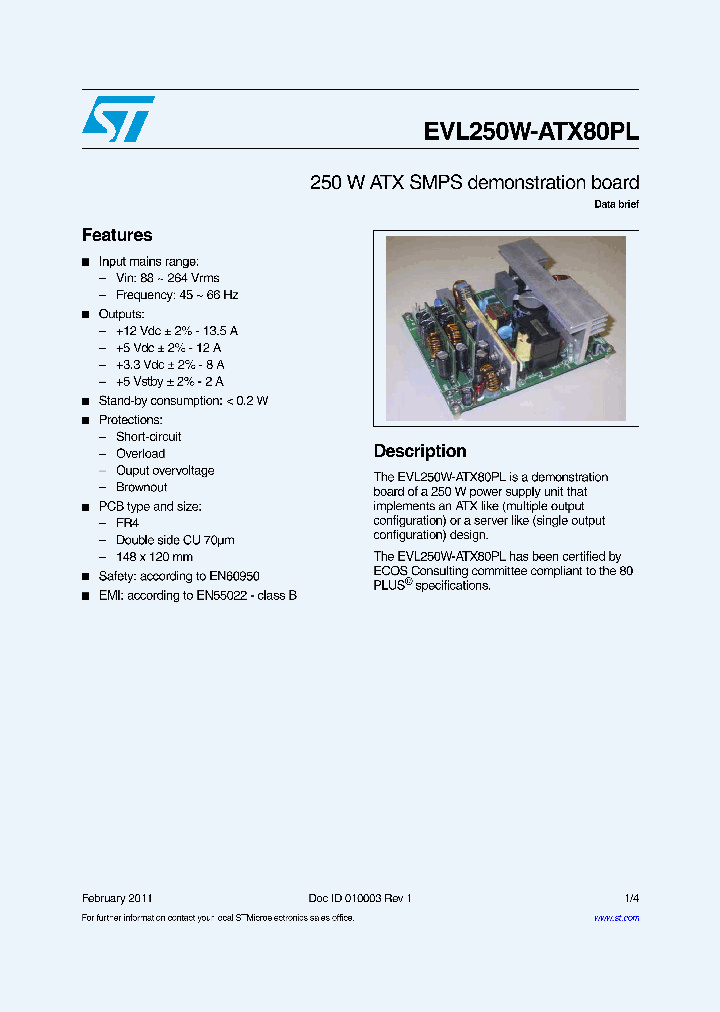 EVL250W-ATX80PL_8316145.PDF Datasheet