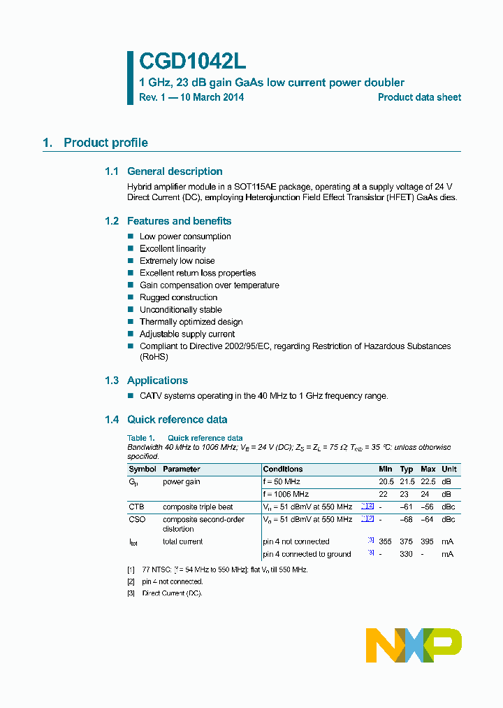 CGD1042L_8316450.PDF Datasheet