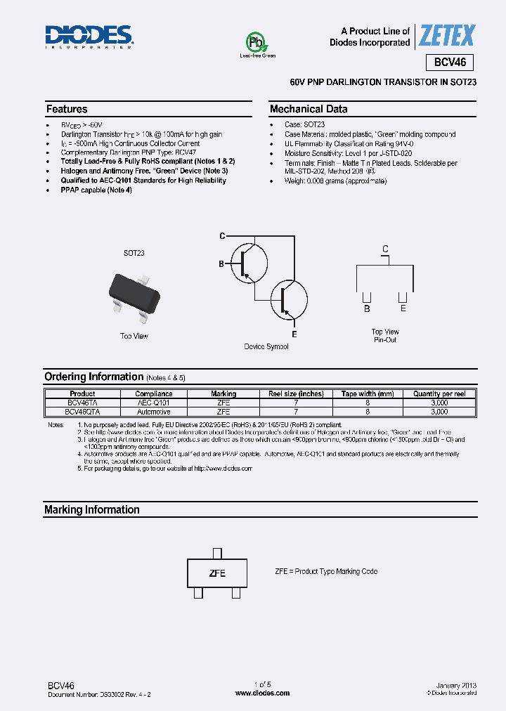 BCV46TA_8318853.PDF Datasheet