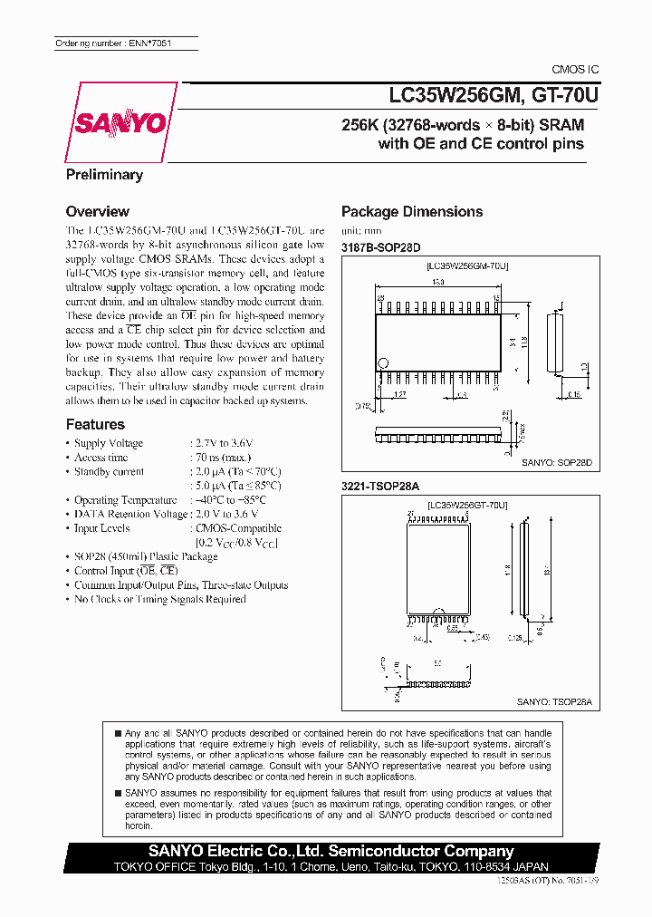 LC35W256GM_8323784.PDF Datasheet