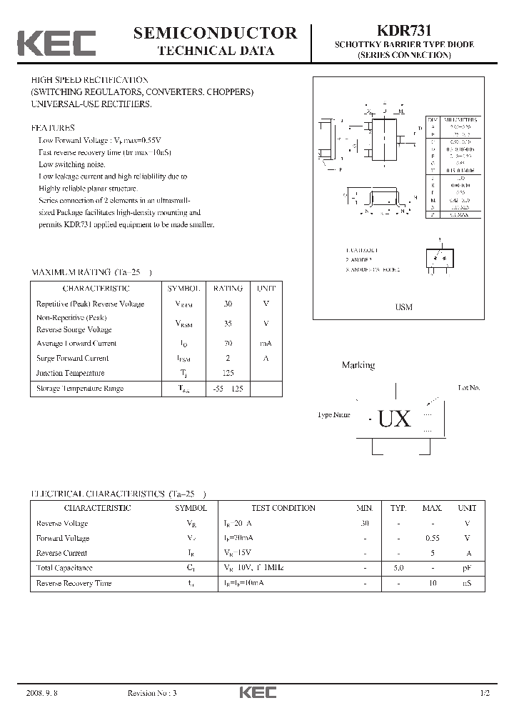 KDR731-15_8325294.PDF Datasheet