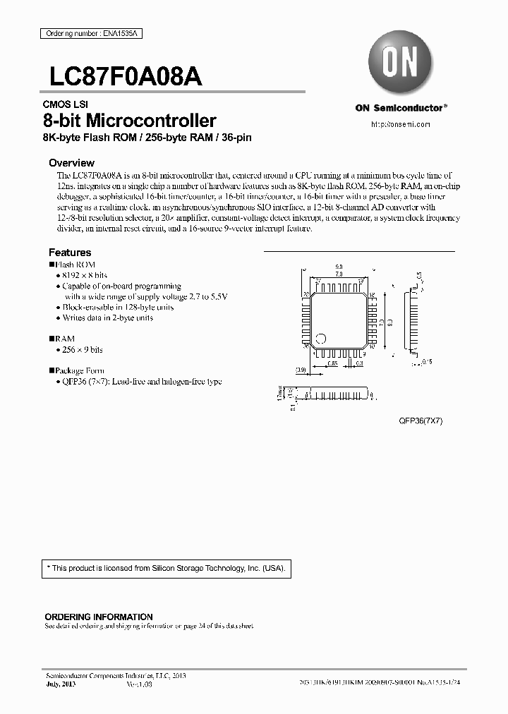 LC87F0A08AUEB-NH_8326533.PDF Datasheet