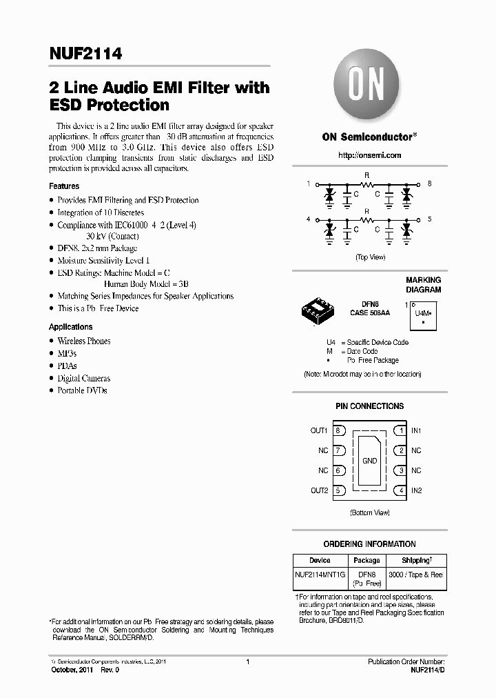 NUF2114_8329520.PDF Datasheet