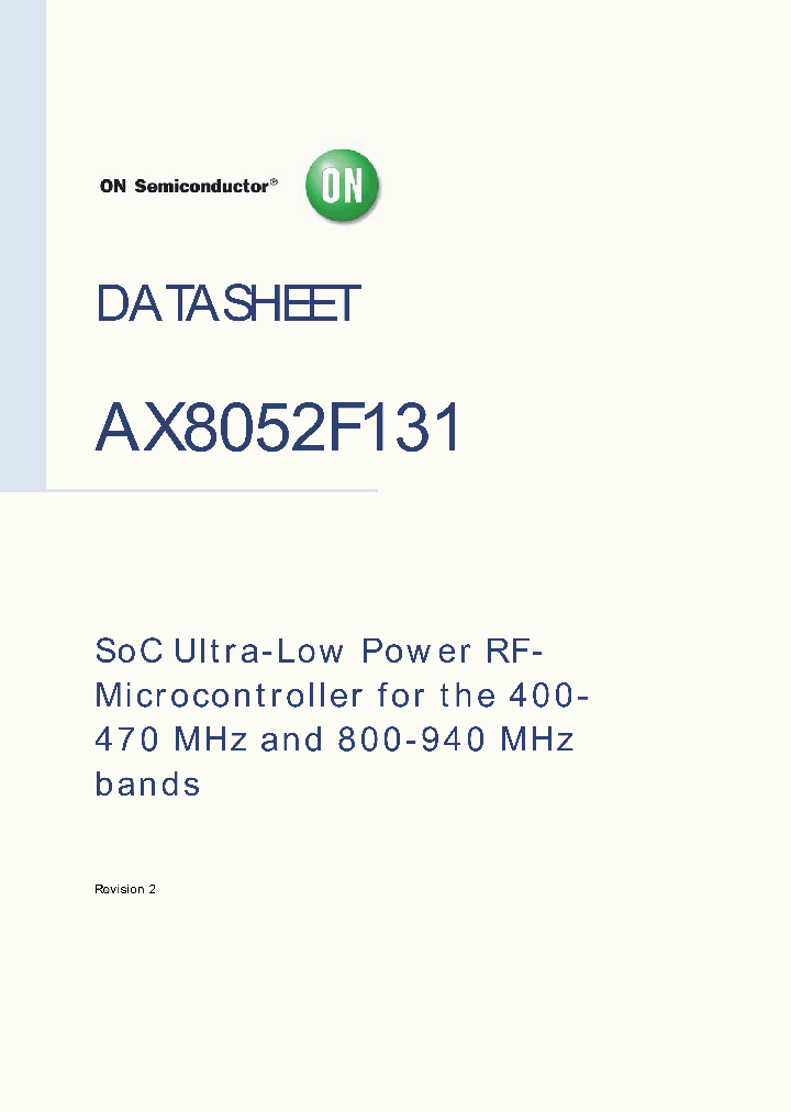 AX8052F131_8333322.PDF Datasheet