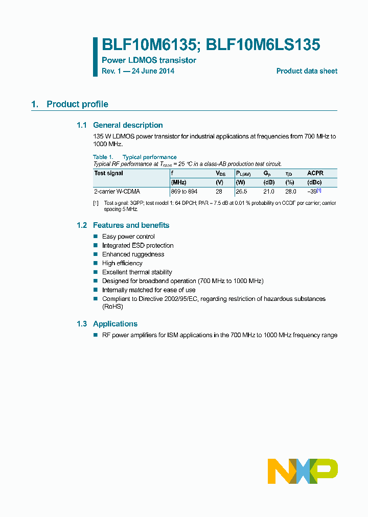 BLF10M6135-15_8334092.PDF Datasheet