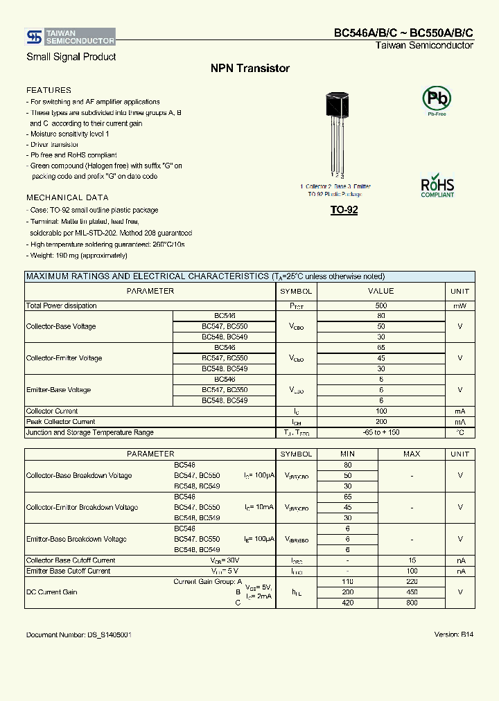 BC550C_8336727.PDF Datasheet