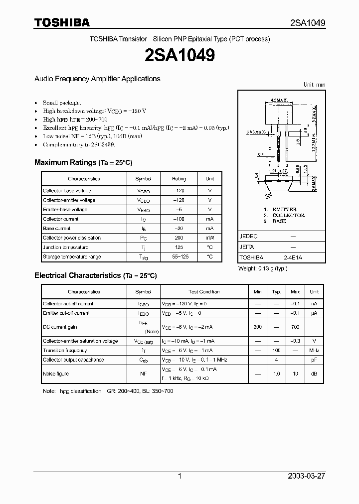 2SA1049_8337030.PDF Datasheet