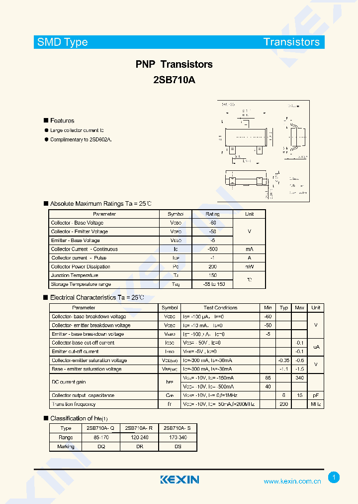 2SB710A-Q_8337119.PDF Datasheet