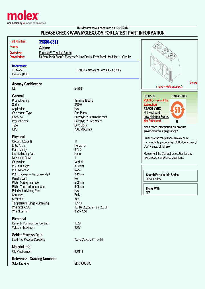 39880-0311_8338580.PDF Datasheet