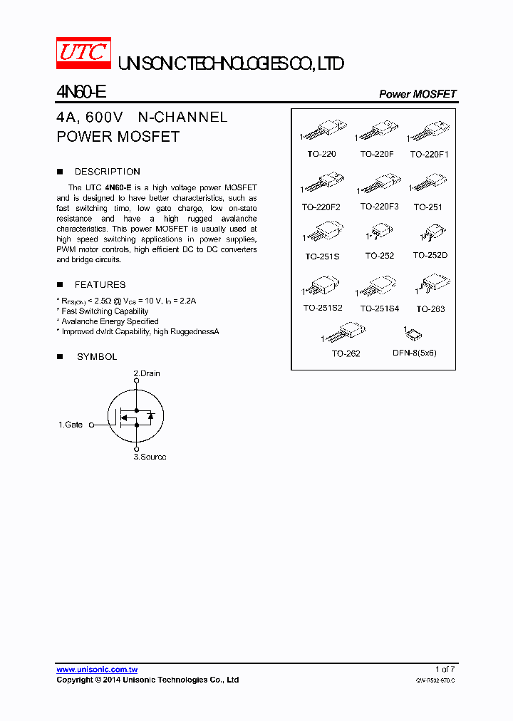 4N60-E_8339314.PDF Datasheet