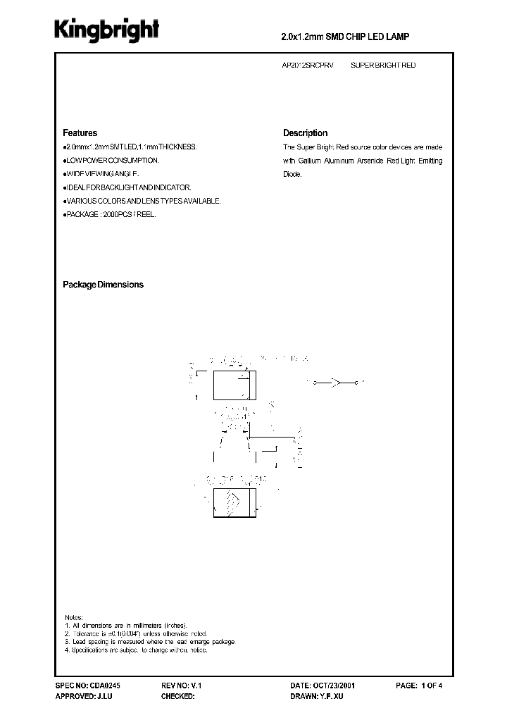 AP2012SRCPRV_8340709.PDF Datasheet