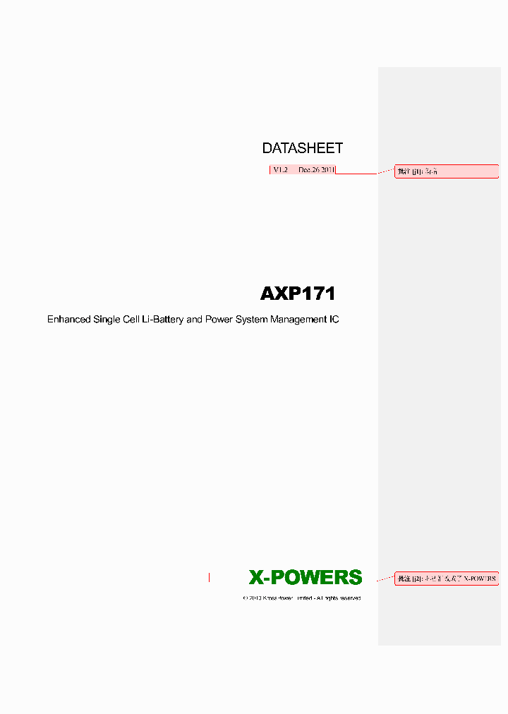 AXP171_8341395.PDF Datasheet