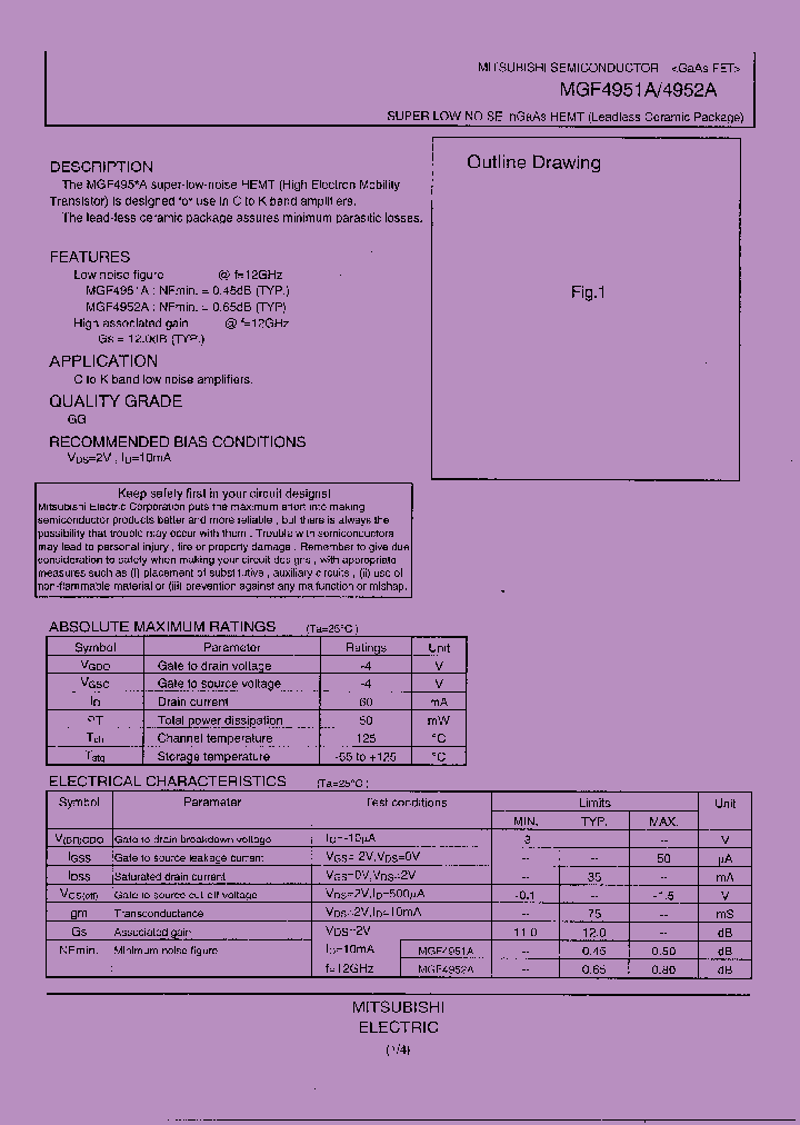 MGF4951_8343481.PDF Datasheet