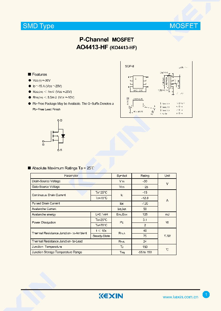 AO4413-HF_8343822.PDF Datasheet