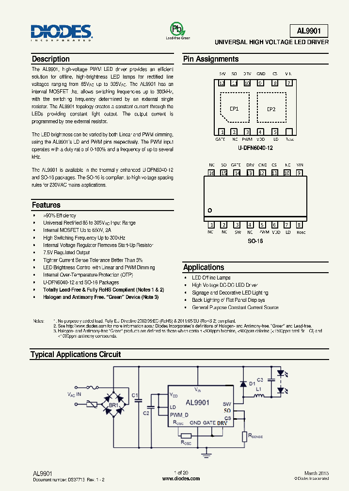 AL9901FDF-13_8344290.PDF Datasheet