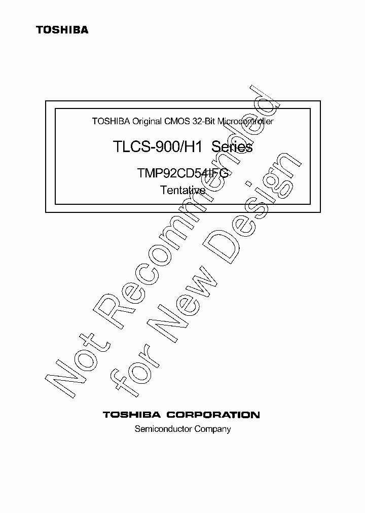 TMP92CD54IFG_8344894.PDF Datasheet