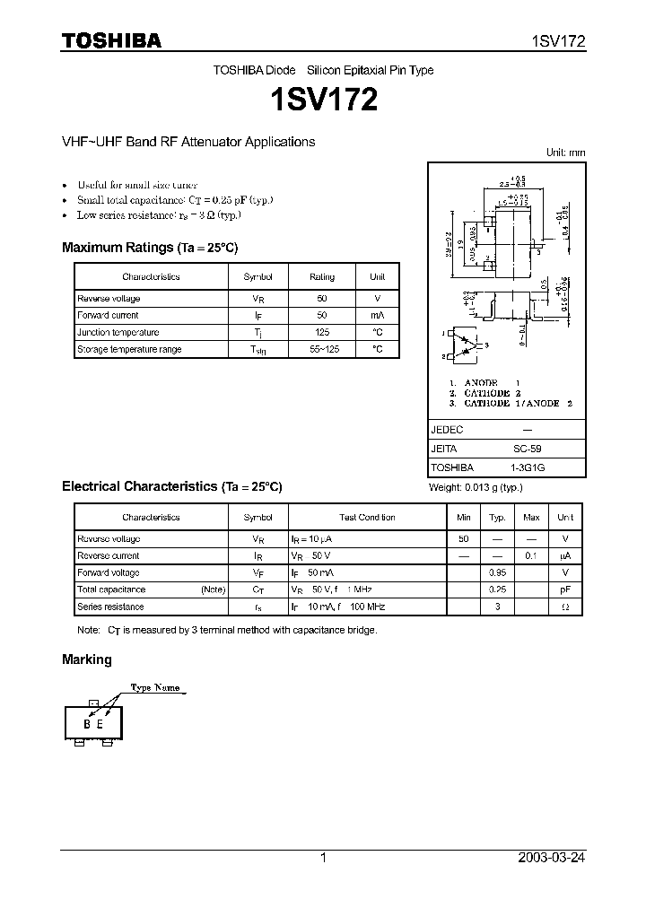 1SV172_8345904.PDF Datasheet