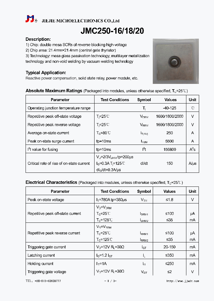 JMC250-16_8346262.PDF Datasheet
