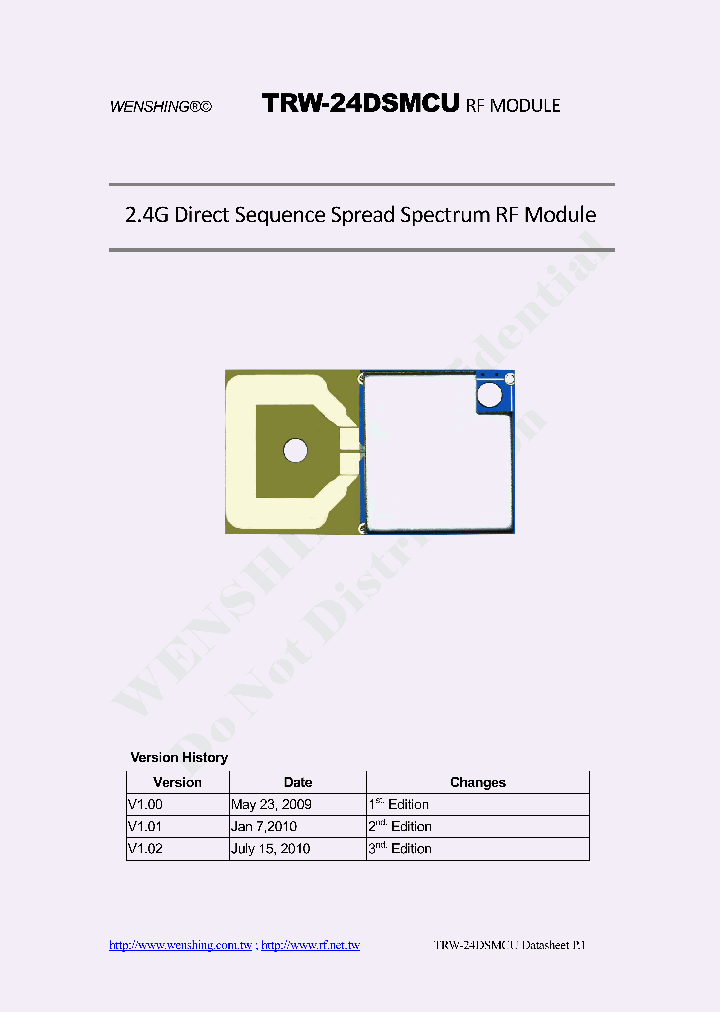 TRW-24DSMCU_8346703.PDF Datasheet