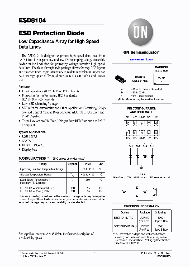 SZESD8104MUTAG_8348067.PDF Datasheet