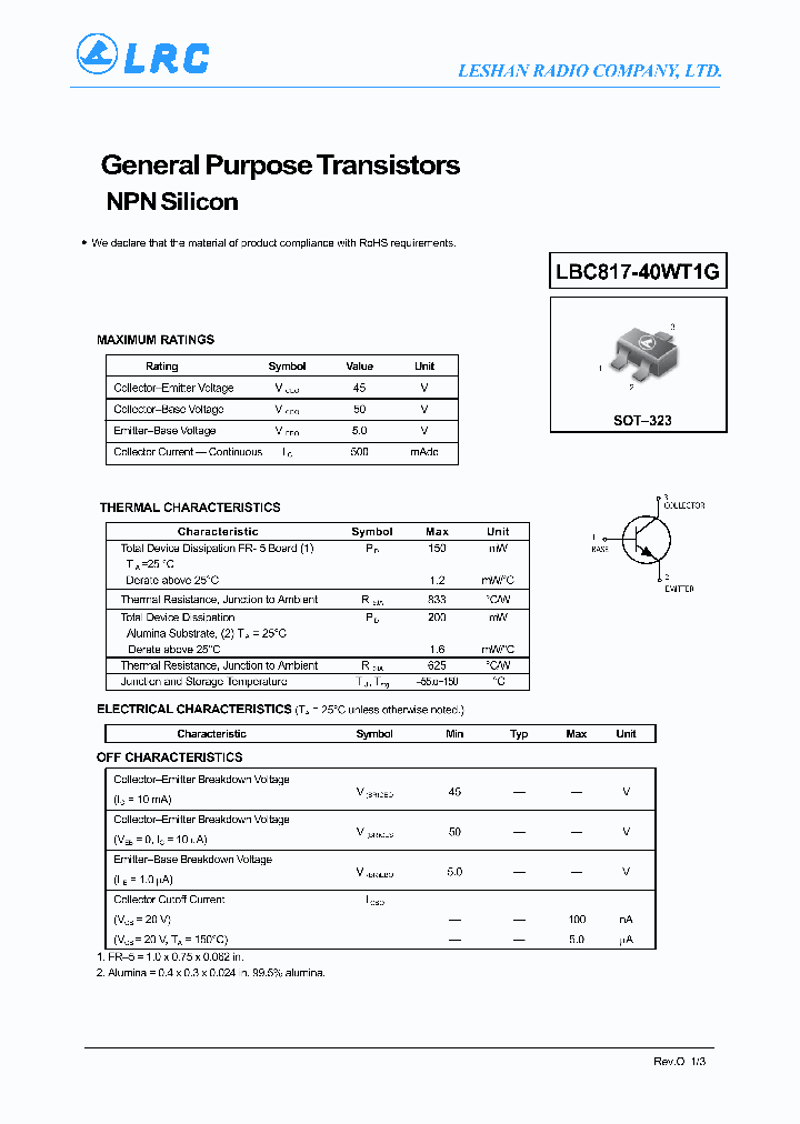 LBC817-40WT1G_8347870.PDF Datasheet