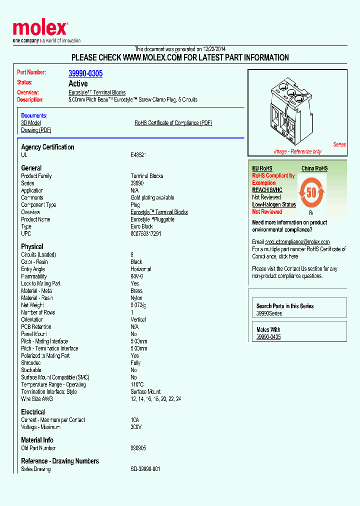 39990-0305_8349607.PDF Datasheet