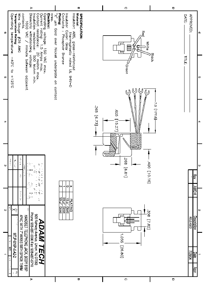 MTJP-616P-X-A2-2_8349658.PDF Datasheet