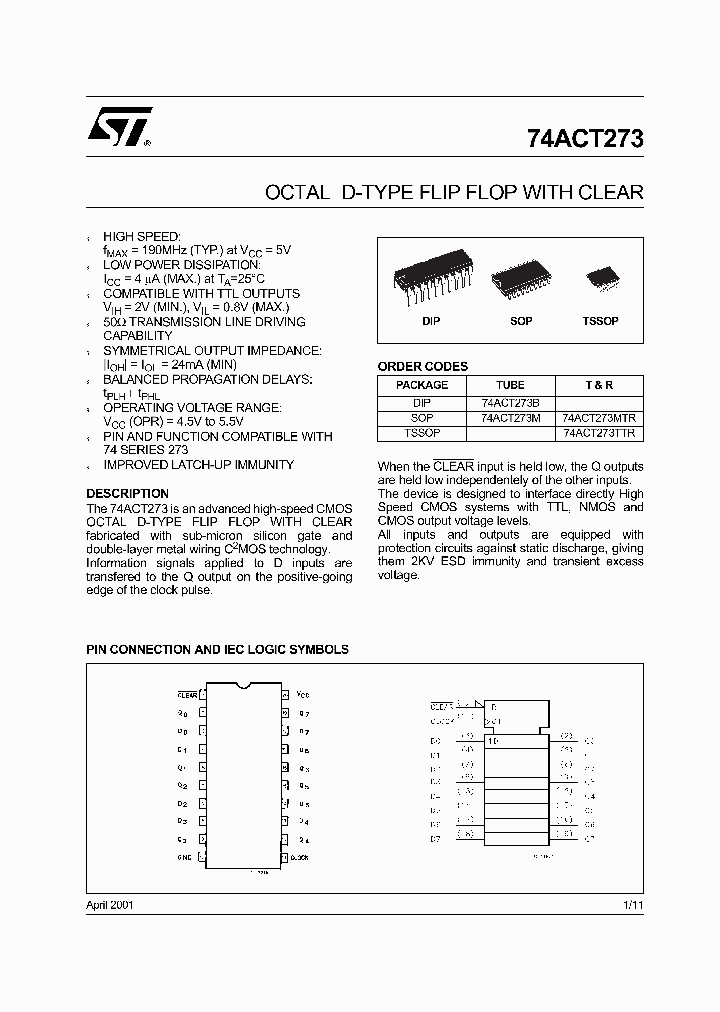 74ACT273TTR_8349834.PDF Datasheet