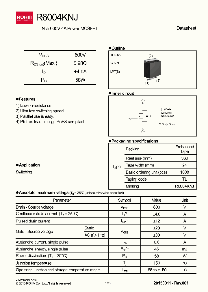 R6004KNJ_8351854.PDF Datasheet