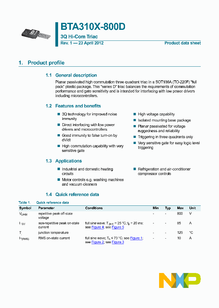 BTA310X-800D_8353227.PDF Datasheet