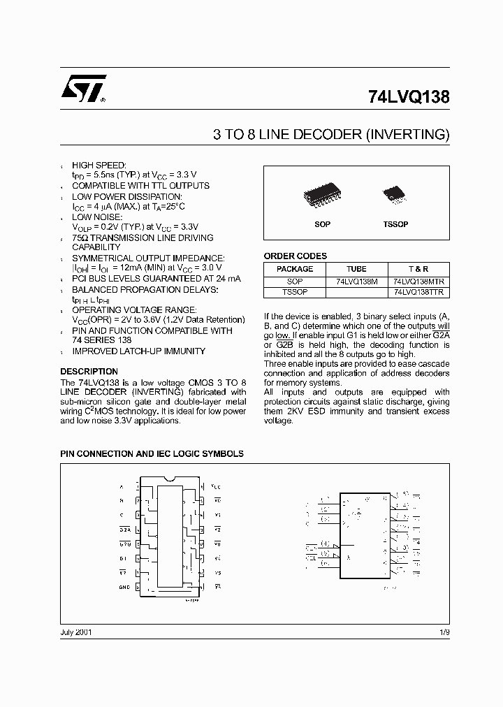 74LVQ138M_8357586.PDF Datasheet