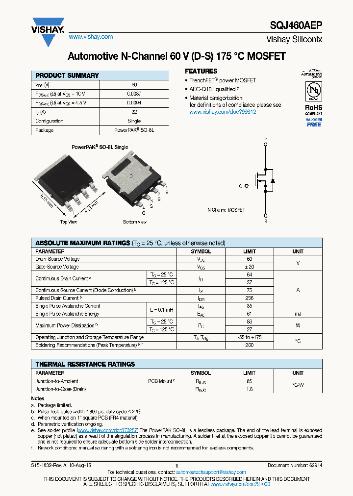 SQJ460AEP-15_8361947.PDF Datasheet