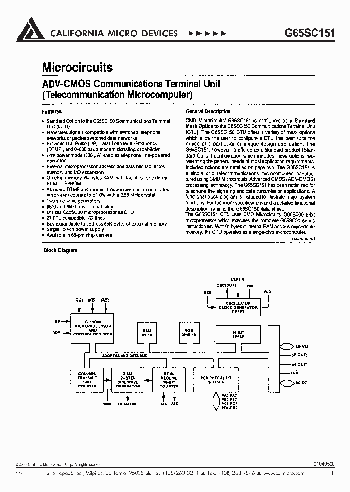 C65SC151CI-1_8362365.PDF Datasheet