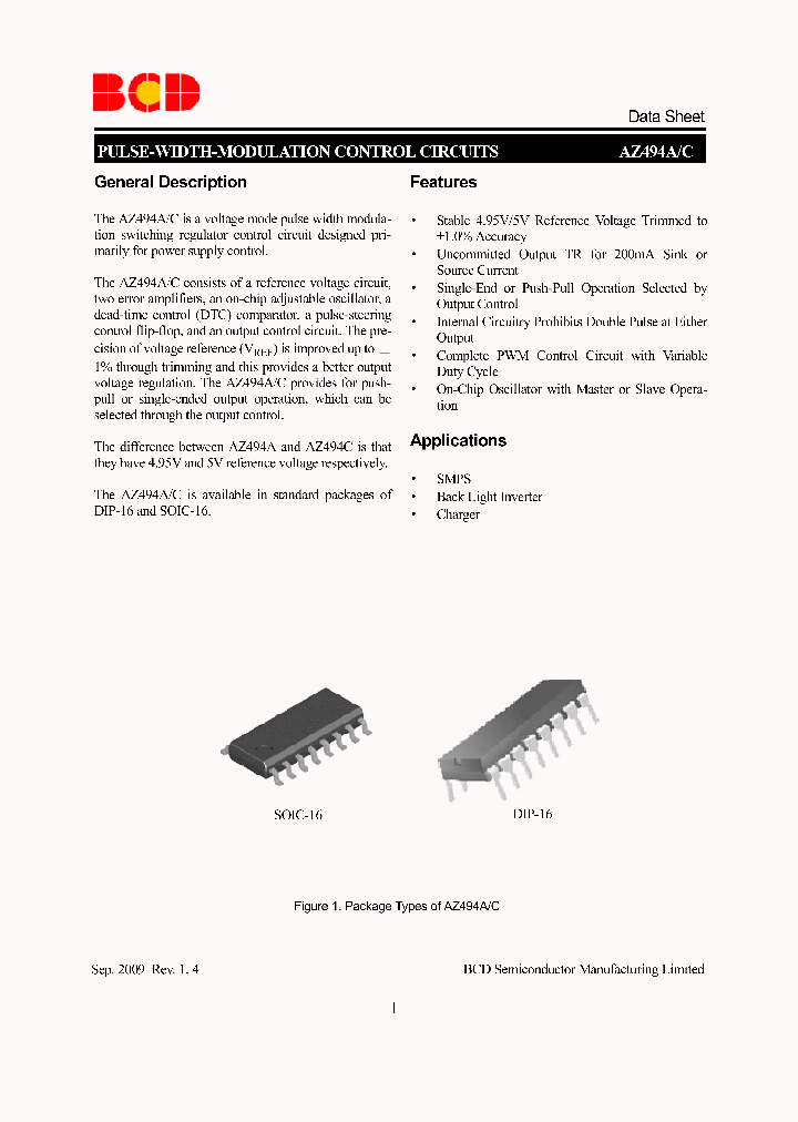 AZ494AUMTR-E1_8365096.PDF Datasheet