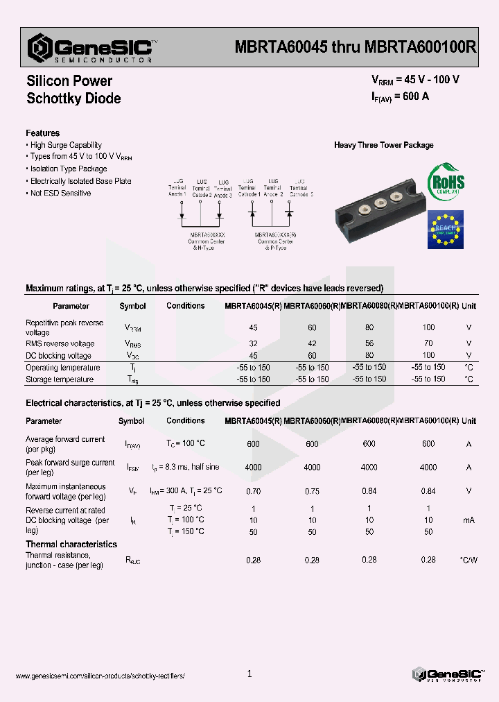 MBRTA600100R_8365556.PDF Datasheet