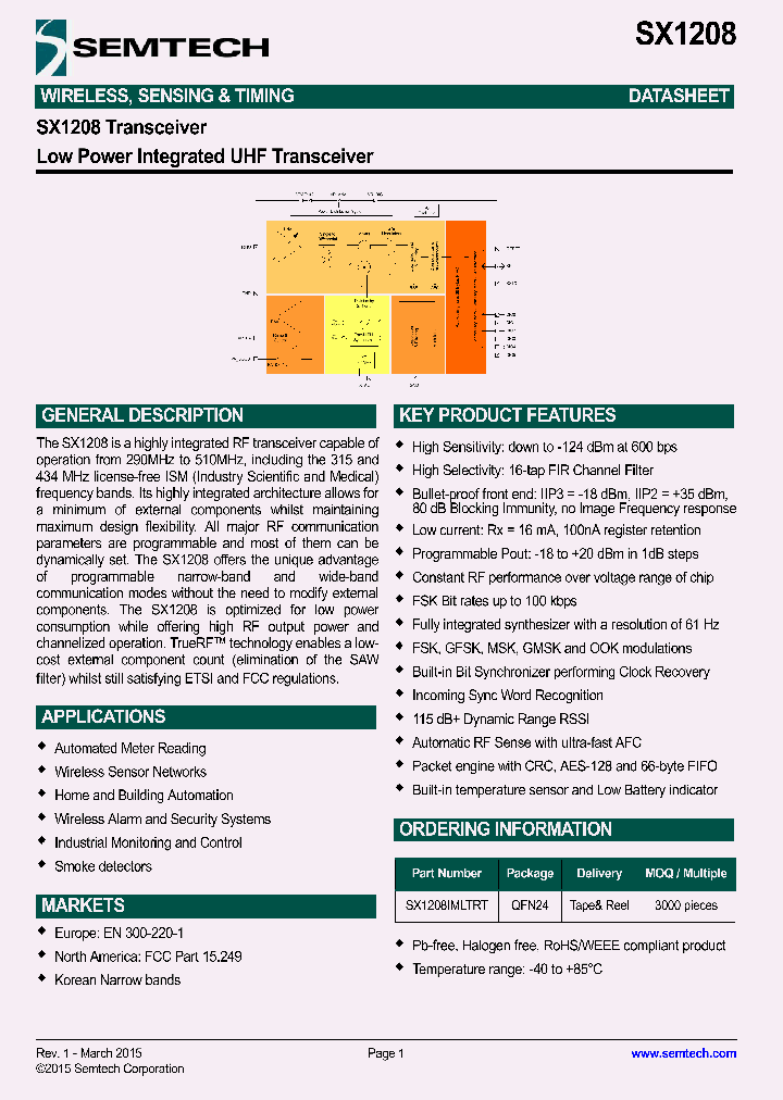 SX1208IMLTRT_8366254.PDF Datasheet