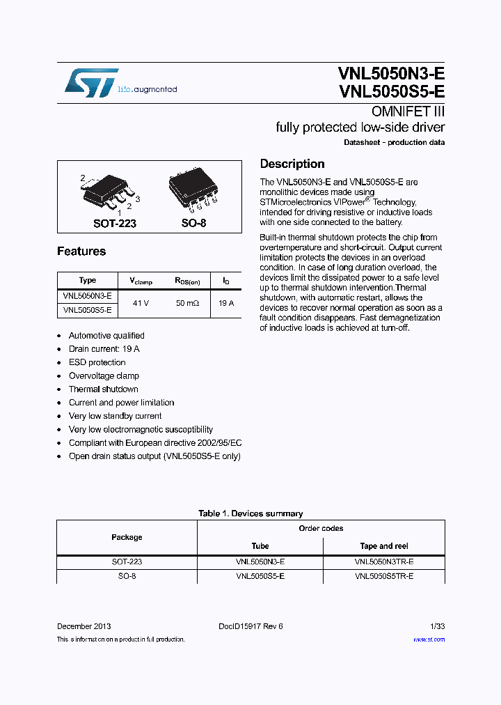 VNL5050N3-E_8366841.PDF Datasheet