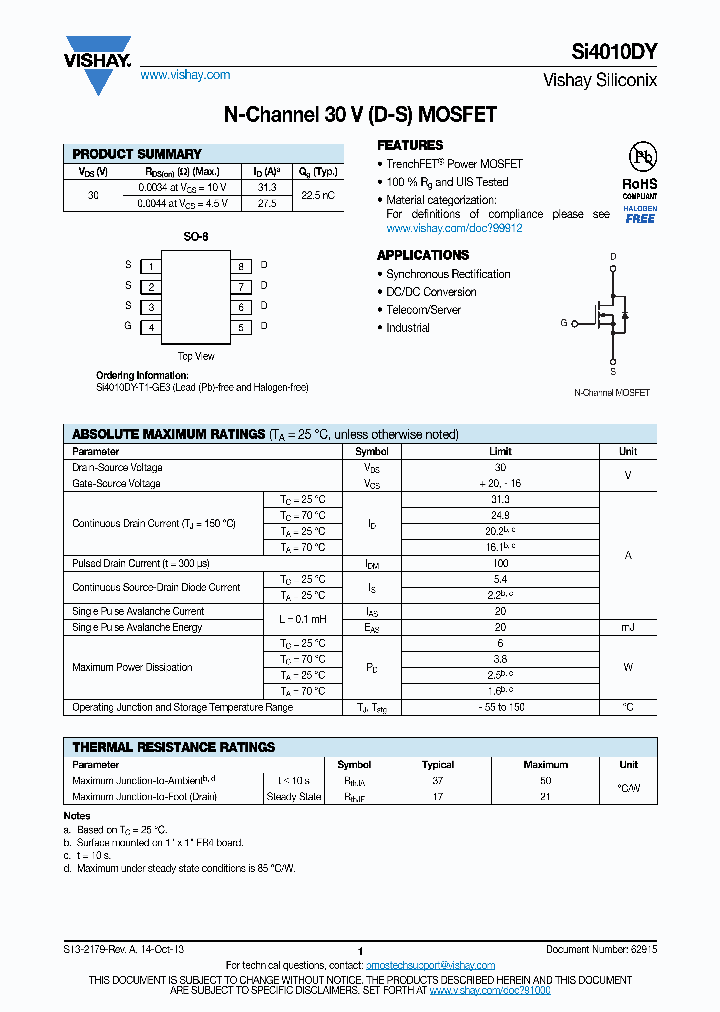 SI4010DY_8370643.PDF Datasheet