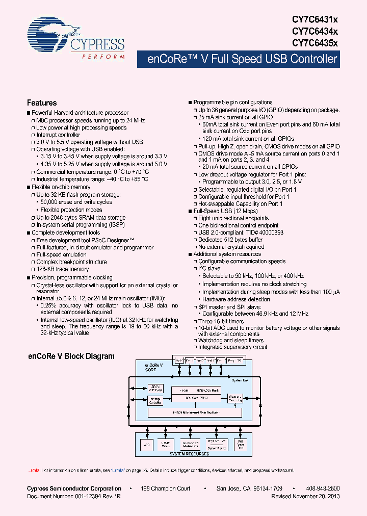 CY7C64355-48LTXC_8372563.PDF Datasheet