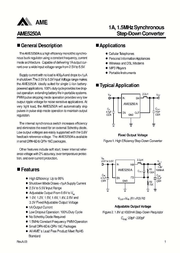 AME5250A_8374730.PDF Datasheet
