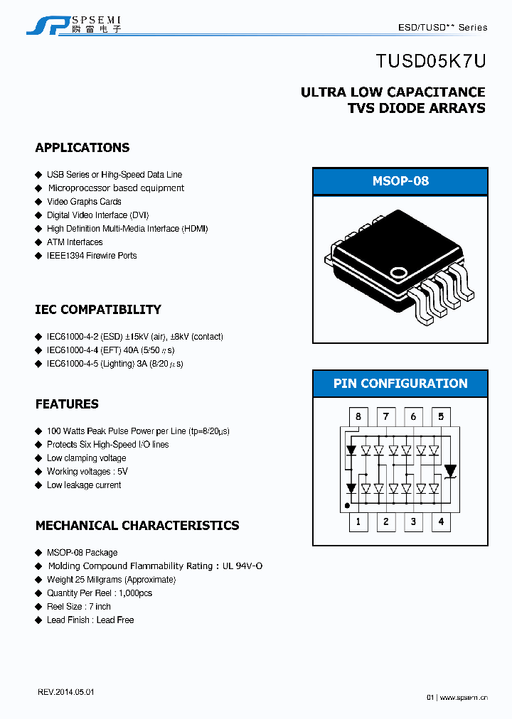 TUSD05K7U_8378709.PDF Datasheet