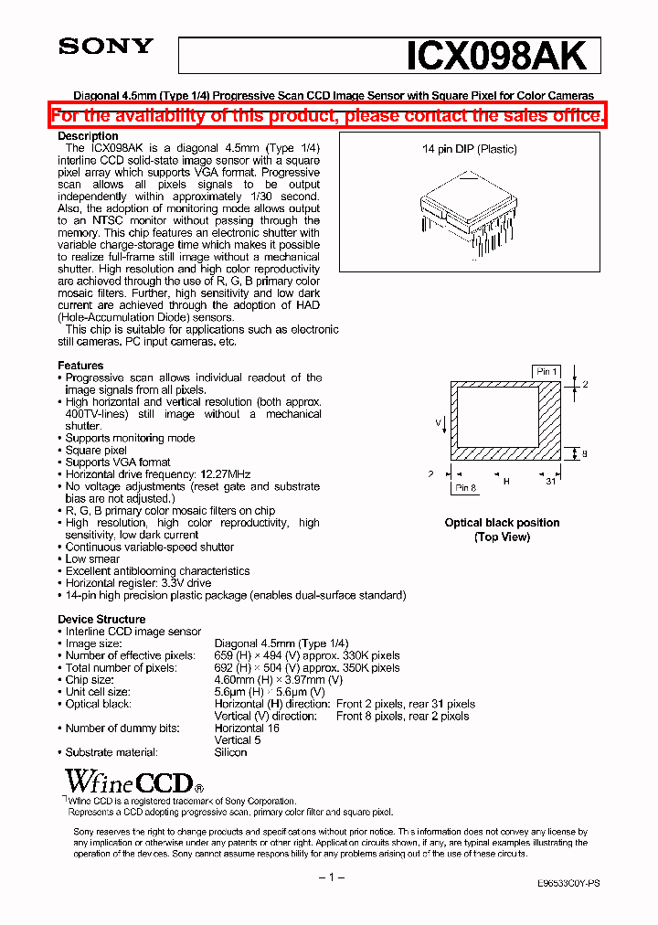 ICX098AK_8380303.PDF Datasheet