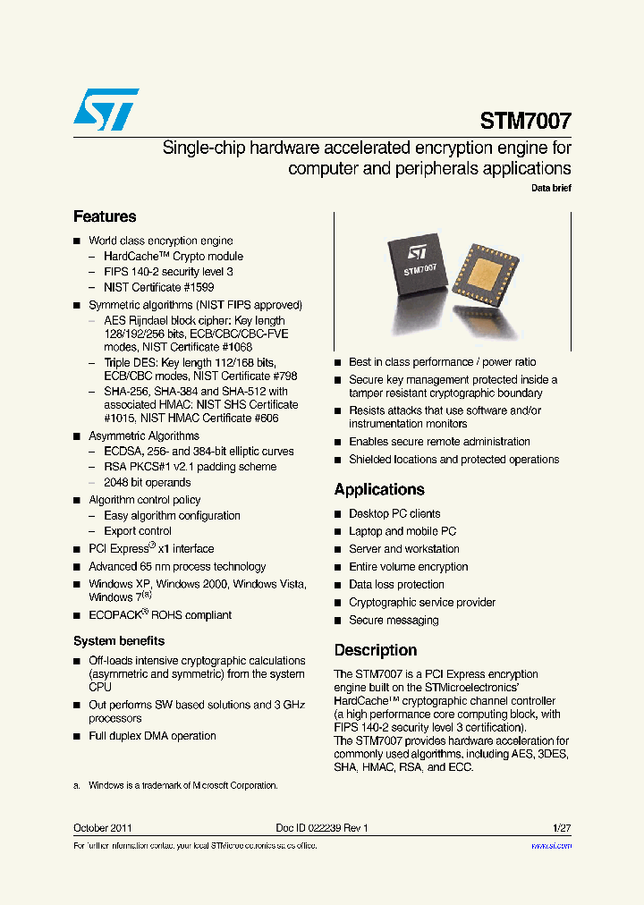 STM7007G2TR_8387580.PDF Datasheet