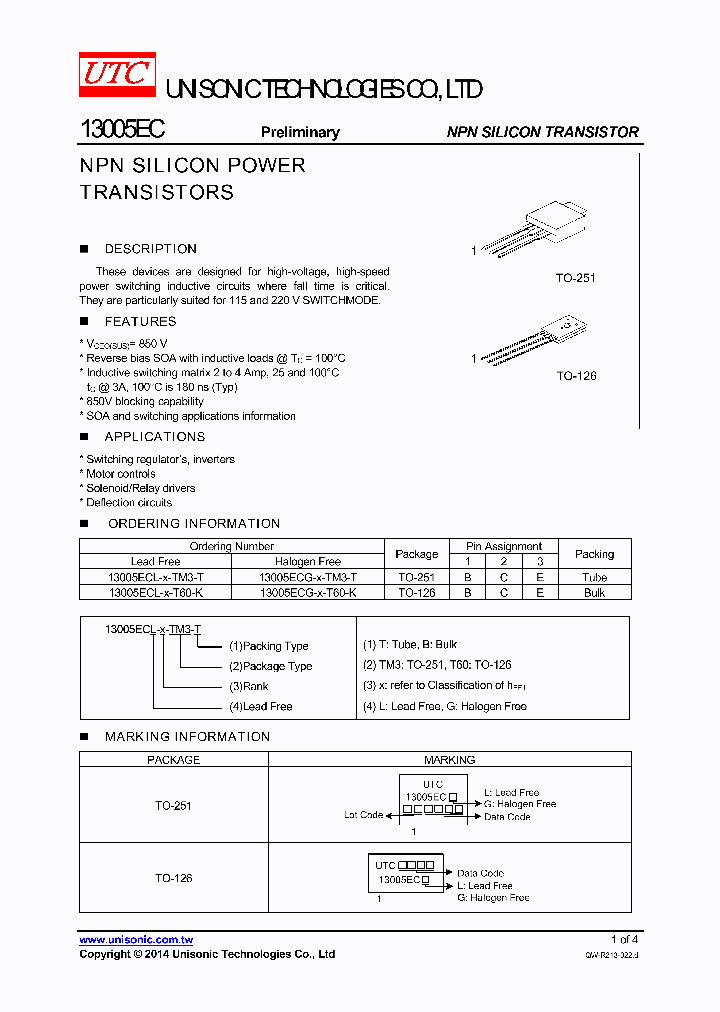 13005EC_8388522.PDF Datasheet