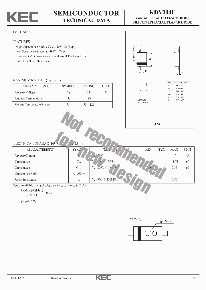 KDV214E-15_8389767.PDF Datasheet