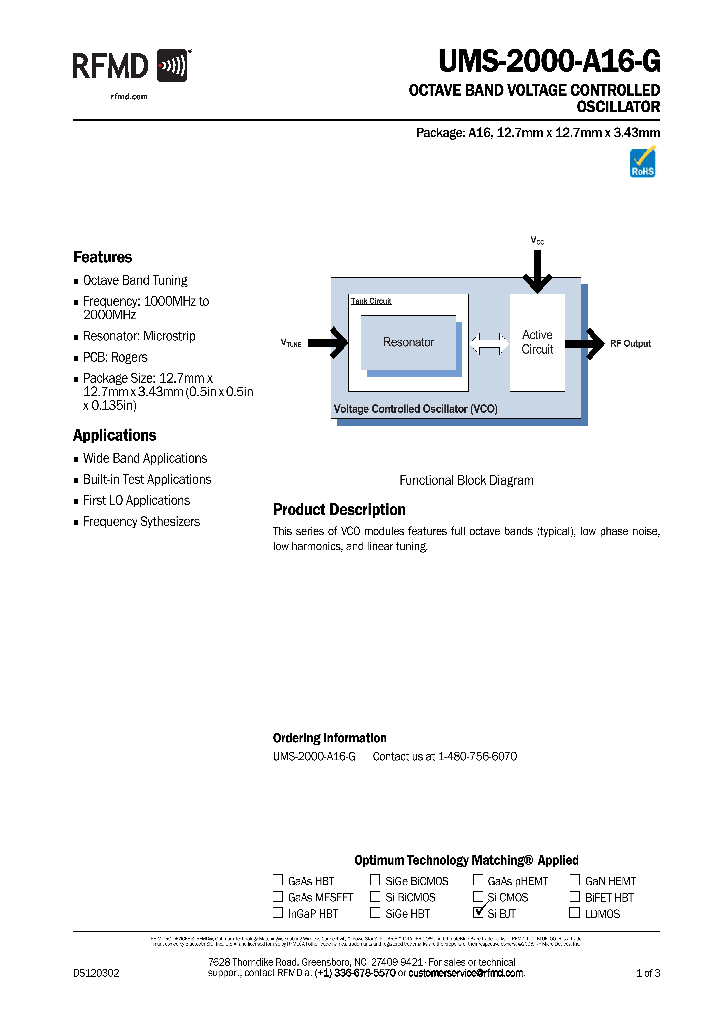 UMS-2000-A16-G_8391930.PDF Datasheet